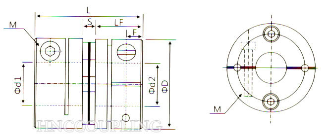 HD1C Diaphragm Coupling Size