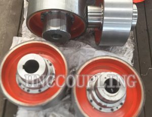 drum type gear coupling